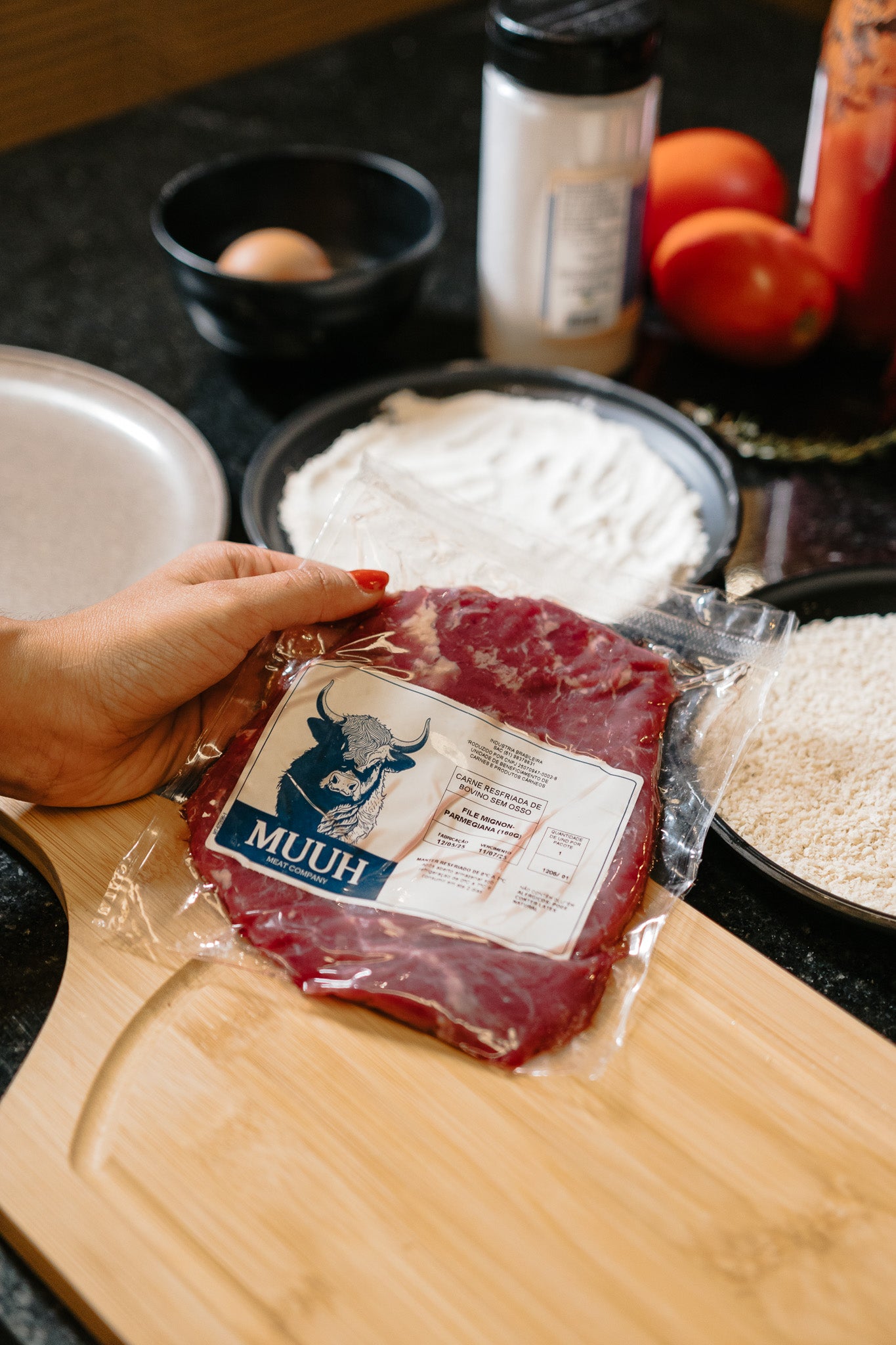 Filé Mignon Parmegiana MUUH